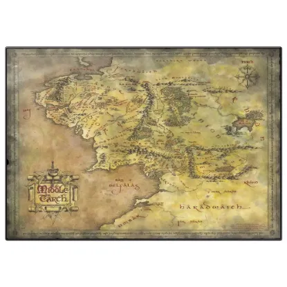 Εικόνα της Σουμέν THE LORD OF THE RINGS Middle Earth Map