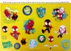 Εικόνα της Spidey Dino Webs Μπλοκ Ζωγραφικής Α4+Stickers