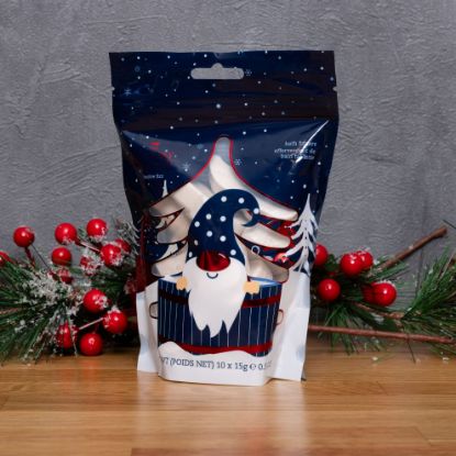 Εικόνα της Festive Fizz με άρωμα μπισκότο, κακάο και βανίλια