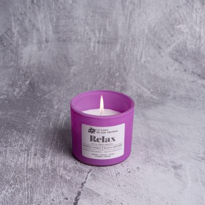 Εικόνα της Κερί relax με άρωμα λεβάντα 90gr