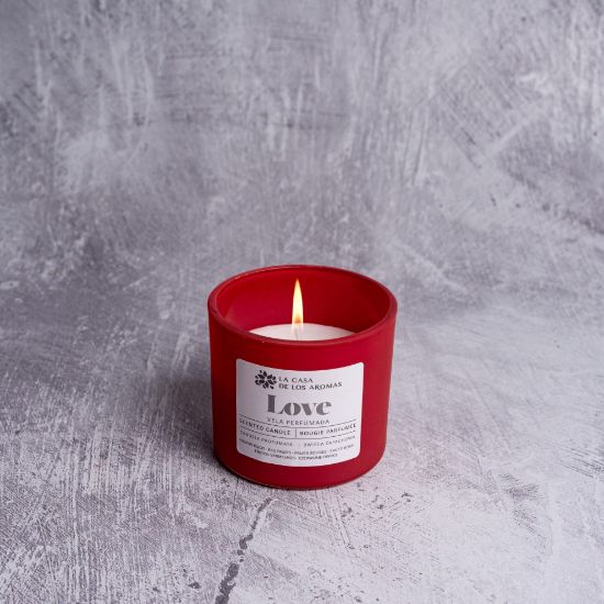 Εικόνα της Κερί love με άρωμα κόκκινα φρούτα 90gr