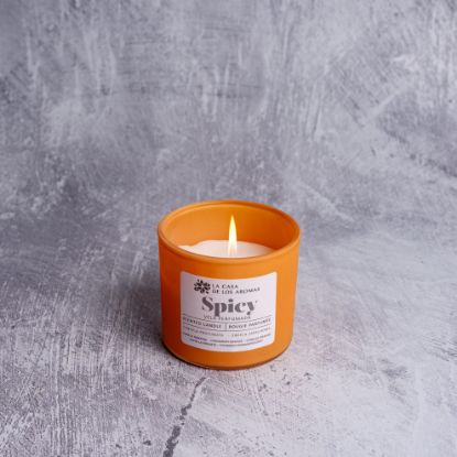 Εικόνα της Κερί spicy με άρωμα κανέλα πορτοκάλι 90gr