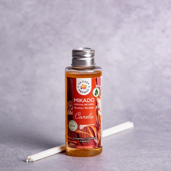 Εικόνα της Αρωματικό χώρου με sticks Κανέλα 100ml