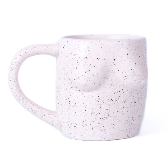 Εικόνα της Κούπα Στήθος, Λευκή χειροποίητη 300ml