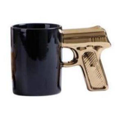 Εικόνα της Κούπα ΠΙΣΤΟΛΙ με χρυσό χερούλι