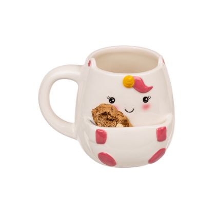 Εικόνα της Κούπα Μονόκερος με θήκη για μπισκότα