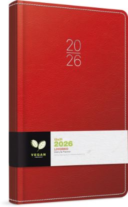 Εικόνα της ΗΜΕΡΟΛΟΓΙΟ LIVORNO ΗΜΕΡΗΣΙΟ 17x24 ΚΟΚΚΙΝΟ