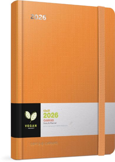 Εικόνα της ΗΜΕΡΟΛΟΓΙΟ CANVAS ΗΜΕΡΗΣΙΟ 17x24 ΠΟΡΤΟΚΑΛΙ