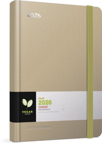 Εικόνα της ΗΜΕΡΟΛΟΓΙΟ CANVAS ΗΜΕΡΗΣΙΟ 17x24 CREAM