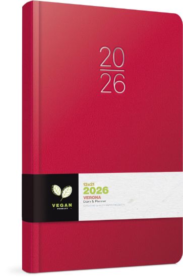 Εικόνα της ΗΜΕΡΟΛΟΓΙΟ VERONA ΗΜΕΡΗΣΙΟ 17x24 ΚΟΚΚΙΝΟ