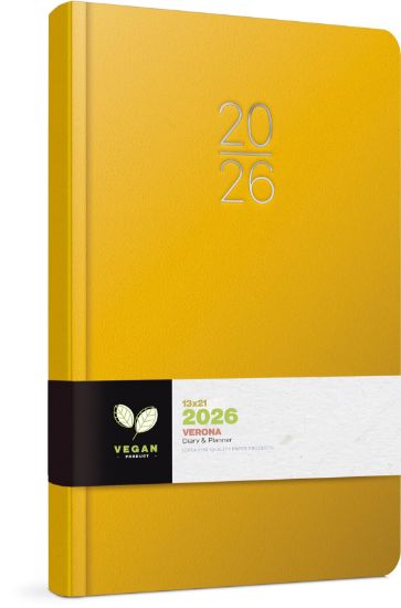 Εικόνα της ΗΜΕΡΟΛΟΓΙΟ VERONA ΗΜΕΡΗΣΙΟ 17x24 ΚΙΤΡΙΝΟ