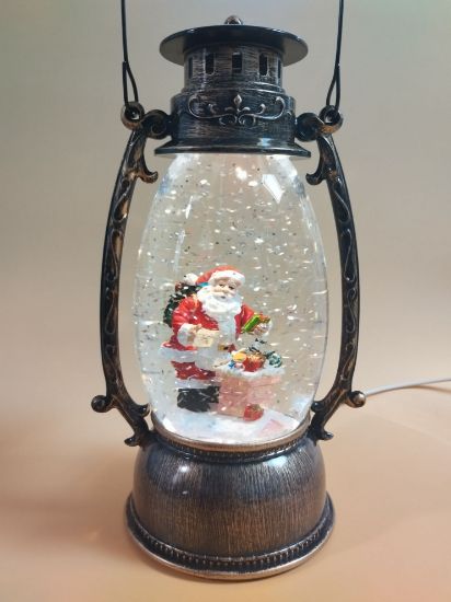 Εικόνα της ΧΡΙΣΤΟΥΓΕΝΝΙΑΤΙΚΟ ΦΑΝΑΡΙ ΜΕ ΤΟΝ ΑΓΙΟ ΒΑΣΙΛΗ
