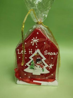 Εικόνα της ΚΕΡΙ ΤΡΙΓΩΝΑΚΙ ΚΟΚΚΙΝΟ ΜΕ ΧΙΟΝΑΝΘΡΩΠΟ