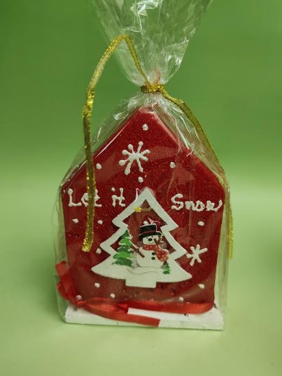 Εικόνα της ΚΕΡΙ ΤΡΙΓΩΝΑΚΙ ΚΟΚΚΙΝΟ ΜΕ ΧΙΟΝΑΝΘΡΩΠΟ