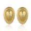 Εικόνα της Σκουλαρίκια ατσάλινα χρυσά