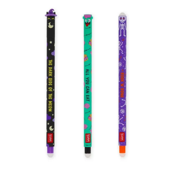 Εικόνα της Set of 3 Erasable Gel Pens - The Boo Crew