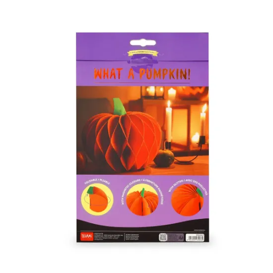 Εικόνα της Foldable Paper Halloween Pumpkin - What a Pumpkin!