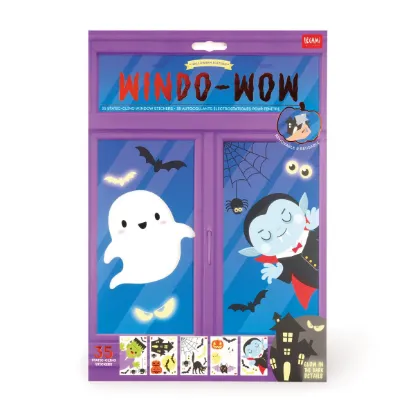 Εικόνα της  Set of 35 Static Cling Window Stickers - Windo-Wow