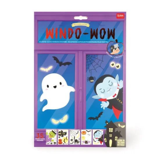 Εικόνα της  Set of 35 Static Cling Window Stickers - Windo-Wow