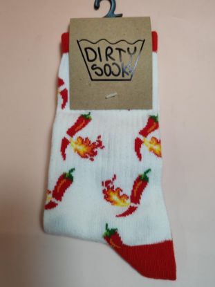 Εικόνα της DIRTY SOCKS ΚΟΚΚΙΝΗ ΠΙΠΕΡΙΑ