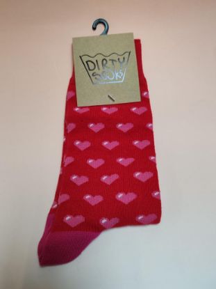 Εικόνα της DIRTY SOCKS ΡΟΖ ΚΑΡΔΟΥΛΕΣ