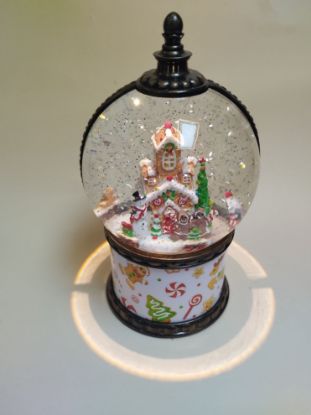 Εικόνα της ΧΡΙΣΤΟΥΓΕΝΝΙΑΤΙΚΟΣ ΣΤΡΟΓΓΥΛΟΣ VINTAGE ΘΑΛΑΜΟΣ ΜΕ ΜΠΙΣΚΟΤΟΣΠΙΤΟ