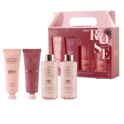 Εικόνα της THE LUXURY BATHING COMPANY VELVET ROSE & PEONY