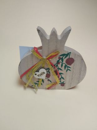 Εικόνα της ΞΥΛΙΝΟ ΓΟΥΡΙ ΣΕ ΣΧΗΜΑ ΡΟΔΙΟΥ