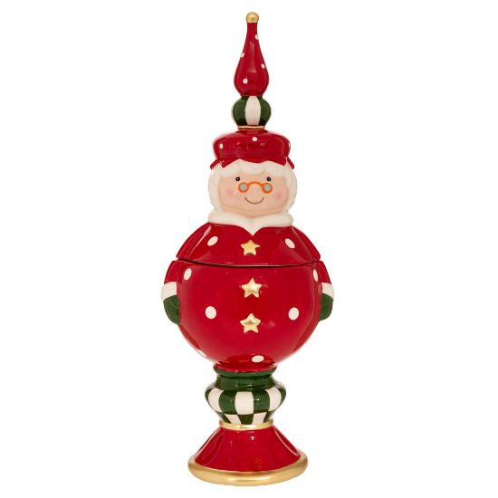 Εικόνα της ΚΟΚΚΙΝΗ ΚΕΡΑΜΙΚΗ ΜΠΙΣΚΟΤΙΕΡΑ ΑΓΙΟΣ ΒΑΣΙΛΗΣ ΣΕ ΣΧΗΜΑ ΣΤΟΛΙΔΙΟΥ 