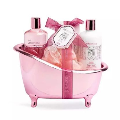 Εικόνα της Scented Bath Rose Σετ Περιποίησης για Καθαρισμό Σώματος 