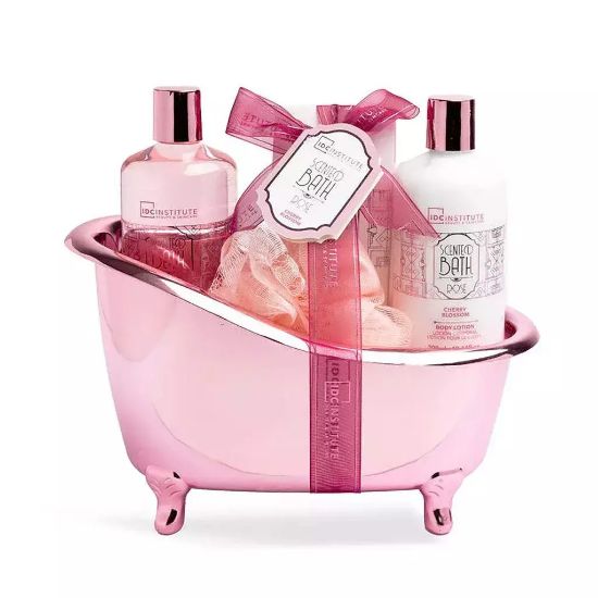 Εικόνα της Scented Bath Rose Σετ Περιποίησης για Καθαρισμό Σώματος 