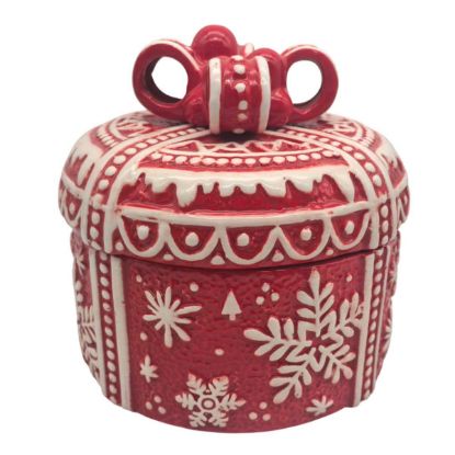 Εικόνα της ΧΙΟΝΟΝΙΦΑΔΑ ΚΟΚΚΙΝΟ ΒΑΖΟ ΜΕ ΚΑΠΑΚΙ