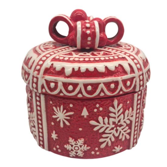 Εικόνα της ΧΙΟΝΟΝΙΦΑΔΑ ΚΟΚΚΙΝΟ ΒΑΖΟ ΜΕ ΚΑΠΑΚΙ