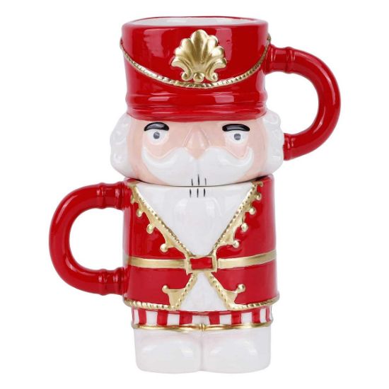 Εικόνα της RED NUTCRACKER ΣΕΤ 2 ΚΟΥΠΕΣ