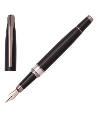 Εικόνα της CERRUTI  Abbey Fountain Pen Matt black