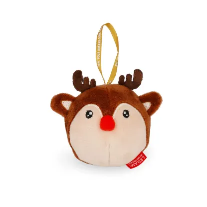 Εικόνα της Plush Christmas Decoration - Reindeer - Oh-Oh-Ohrnaments