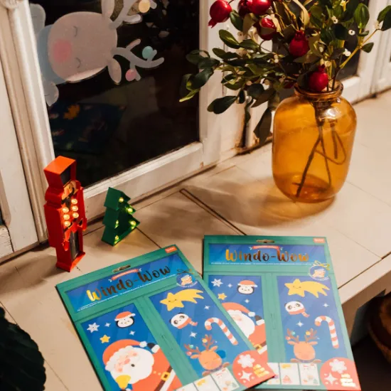 Εικόνα της Set of 70 Static Cling Window Stickers - Windo-Wow