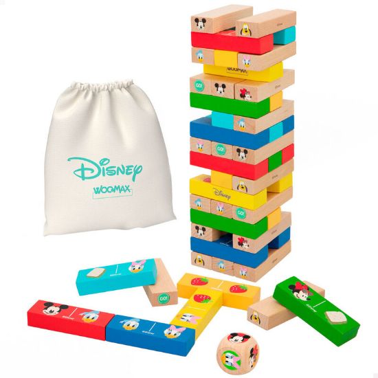 Εικόνα της JENGA & DOMINO MICKEY MOUSE