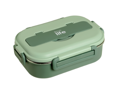 Εικόνα της Πράσινο Φαγητοδοχείο 1Lt | 3 Θέσεων