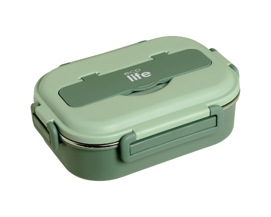 Εικόνα της Πράσινο Φαγητοδοχείο 1Lt | 3 Θέσεων