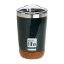 Εικόνα της Dark Green (Cork Bottom) Coffee Thermos 370ml | Διαφανές Καπάκι