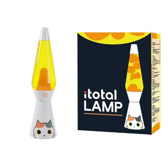 Εικόνα της ΛΑΜΠΑ i-TOTAL XL2806 LAVA ORANGE CAT LAMP H36cm