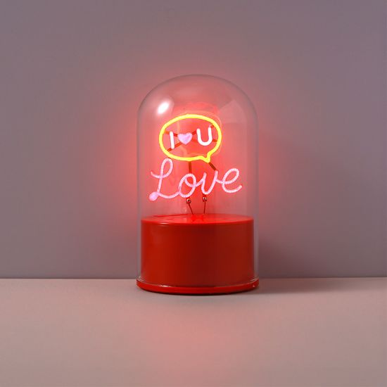 Εικόνα της ΛΑΜΠΑ i-TOTAL XL3262 ROTATING I LOVE U 16cm