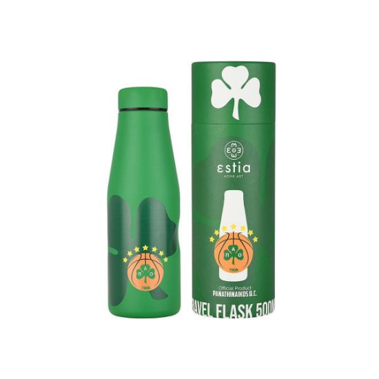 Εικόνα της ΘΕΡΜΟΣ TRAVEL FLASK PANATHINAIKOS BC EDITION 500ml 