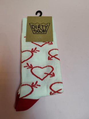 Εικόνα της ΚΑΛΤΣΕΣ ΚΑΡΔΟΥΛΕΣ ΛΕΥΚΟ-ΚΟΚΚΙΝΟ