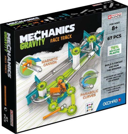 Εικόνα της Geomag Σετ Gravity Race Track 67pcs.-Green
