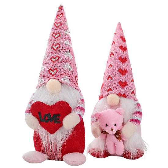 Εικόνα της Νάνος Πάνινος με Καρδιά Love 36cm