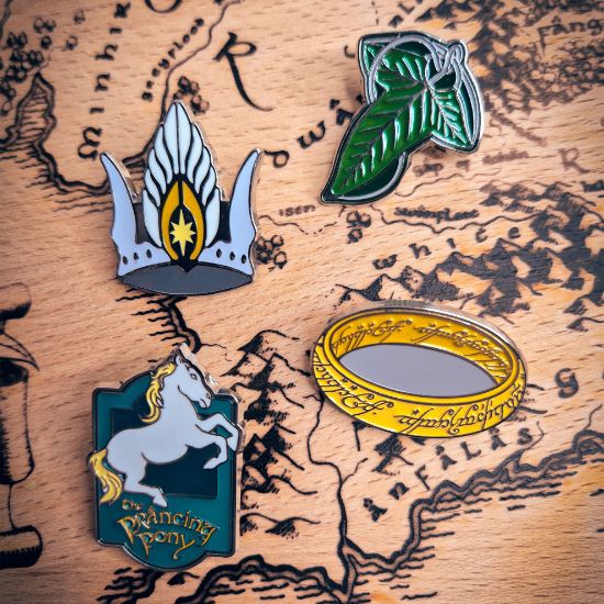 Εικόνα της SET ME 4 PINS LORD OF THE RINGS