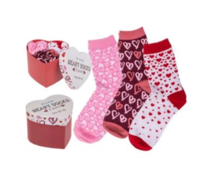 Εικόνα της ΣΕΤ 3 ΓΥΝΑΙΚΕΙΕΣ ΚΑΛΤΣΕΣ ΚΑΡΔΙΕΣ