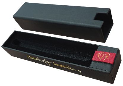 Εικόνα της Θήκη - κουτί για στυλό μαύρο μεταλλικό